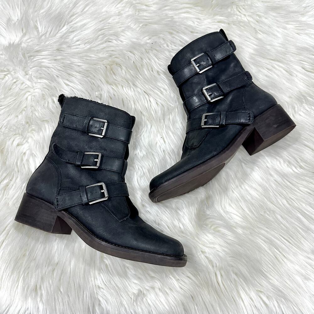 Lucky Brand Katriny Motorcycle Boot Sz 8.5
